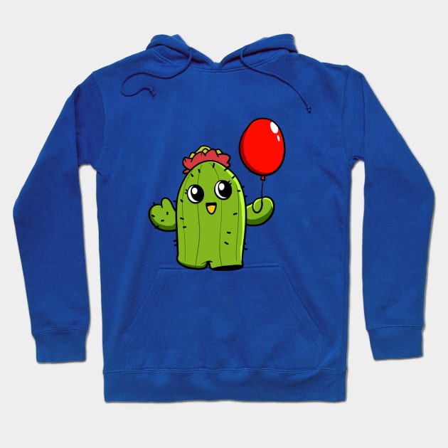 Cactus Balloon Hoodie by WildSloths